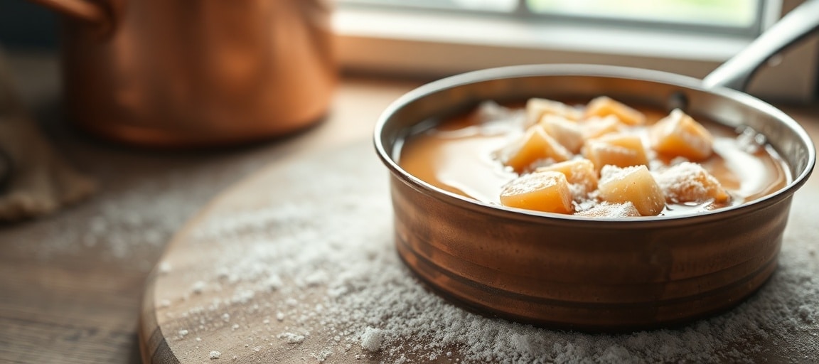 rattraper caramel cristallisé