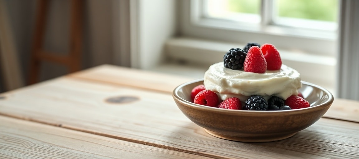 bavarois fruits