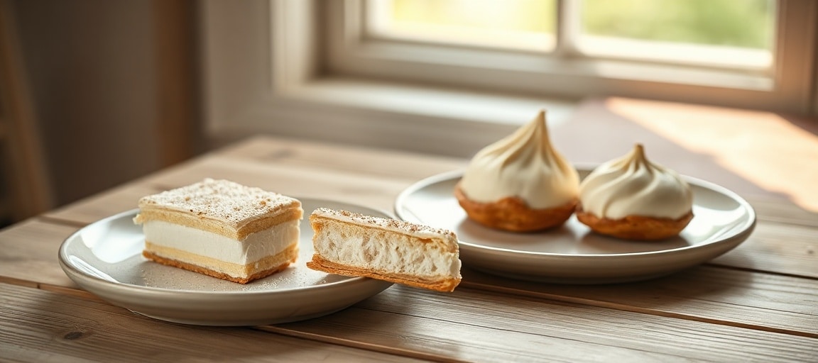 différence meringues