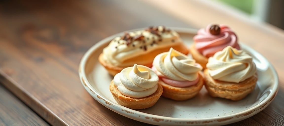 crème éclairs