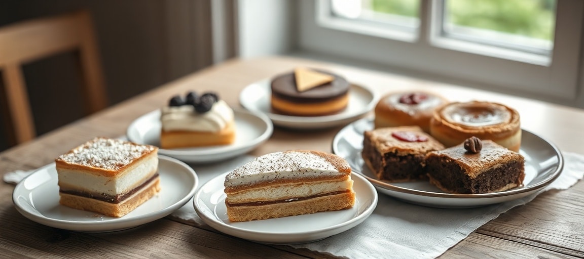 desserts à l'avance
