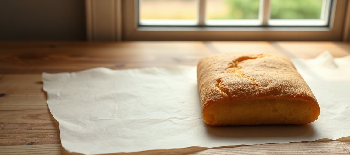 biscuit roulé craquelle