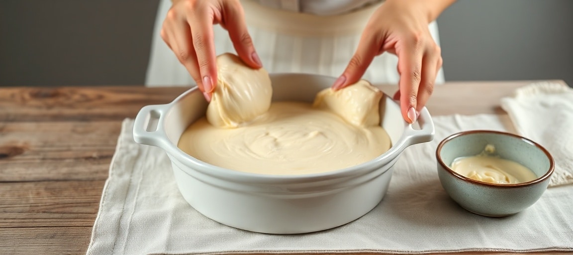 Placement et technique du g&acirc;teau au four