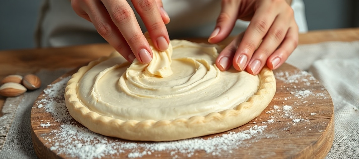 Pr&eacute;paration de la frangipane - d&eacute;tails techniques