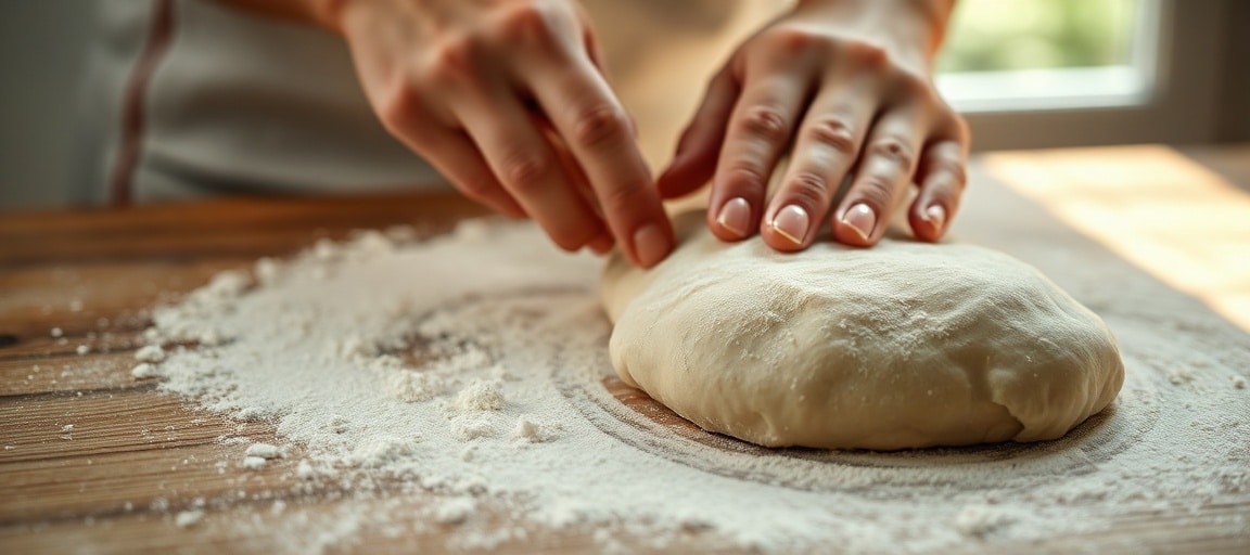 Pr&eacute;paration et technique de p&acirc;te