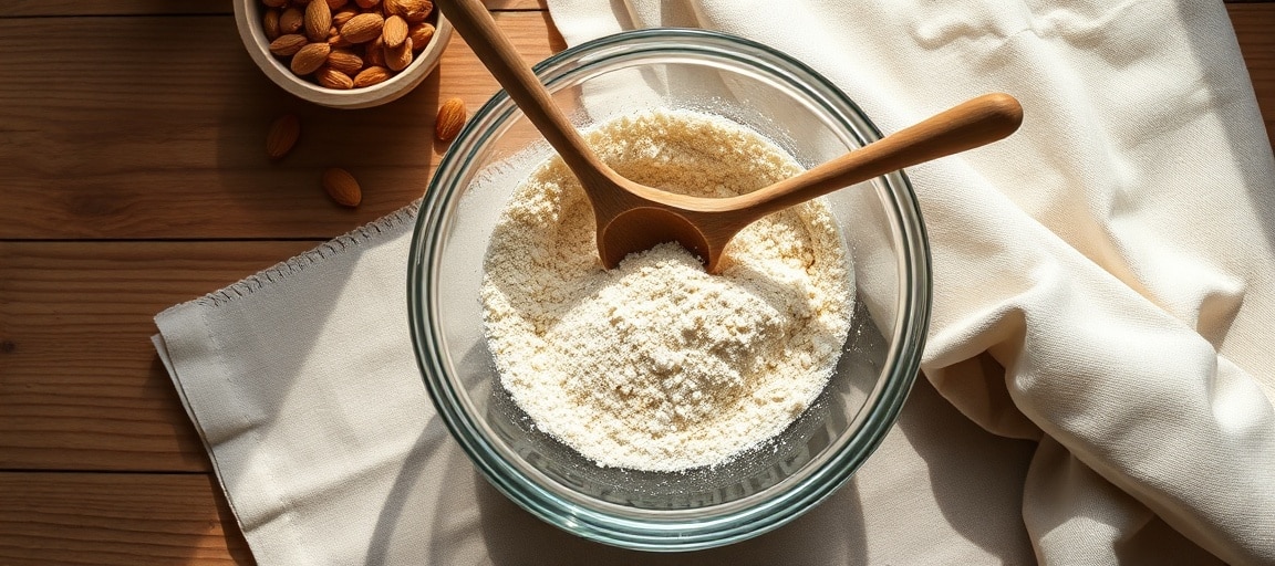 Incorporer la poudre d'amande : technique et dosage
