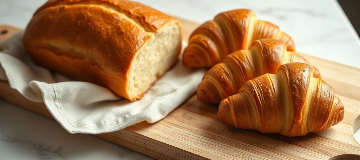 R&eacute;sultat final : brioche et viennoiseries parfaites