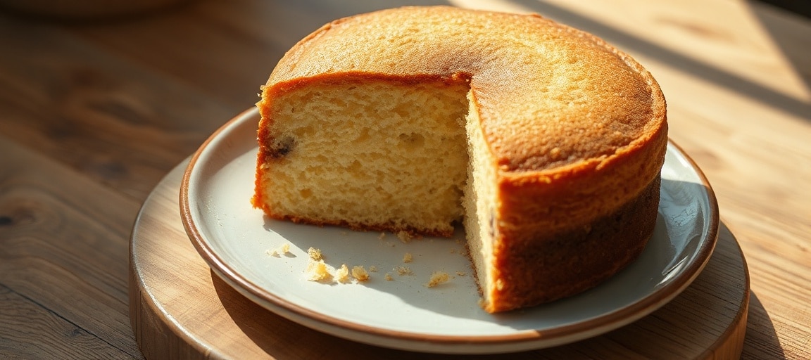 Le r&eacute;sultat final d'un g&acirc;teau parfaitement cuit