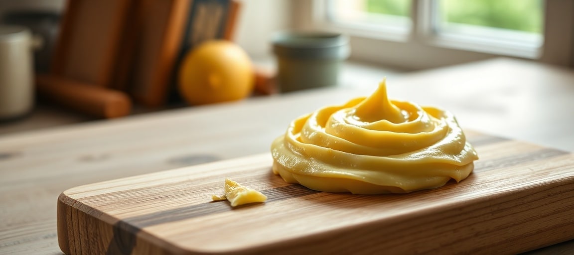 Le lemon curd fini, pr&ecirc;t &agrave; d&eacute;guster