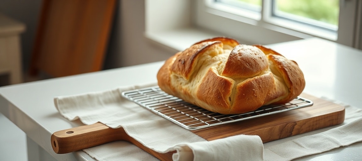 R&eacute;sultat final: p&acirc;te lev&eacute;e et brioche dor&eacute;e