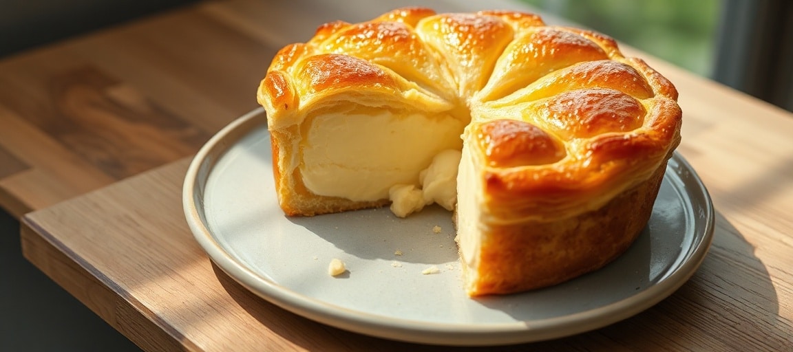 Galette des rois finalis&eacute;e - pr&eacute;sentation gourmande