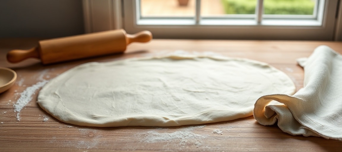 Le r&eacute;sultat : p&acirc;te parfaitement rattrapp&eacute;e