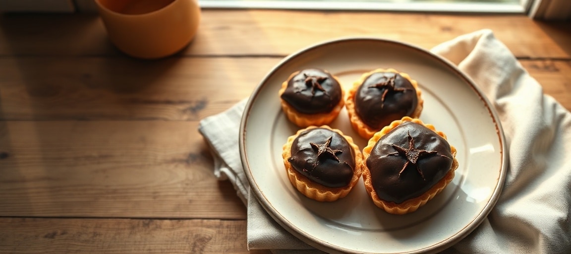 R&eacute;sultat final: p&acirc;tisseries au chocolat