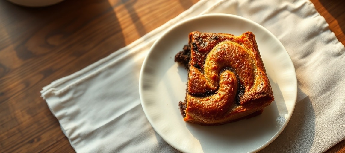 Le r&eacute;sultat final : brownies fondants servis