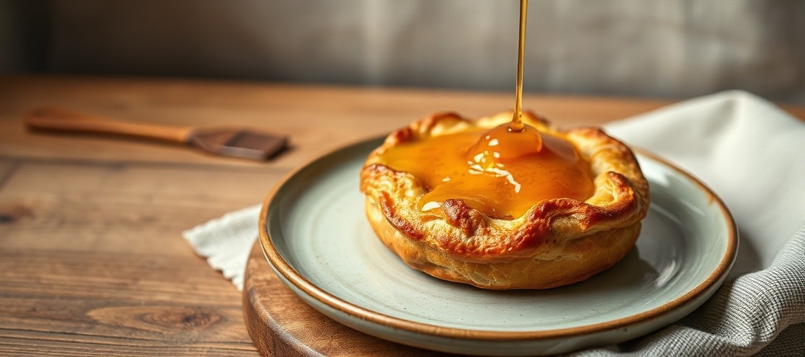 R&eacute;sultat final : p&acirc;tisserie au miel