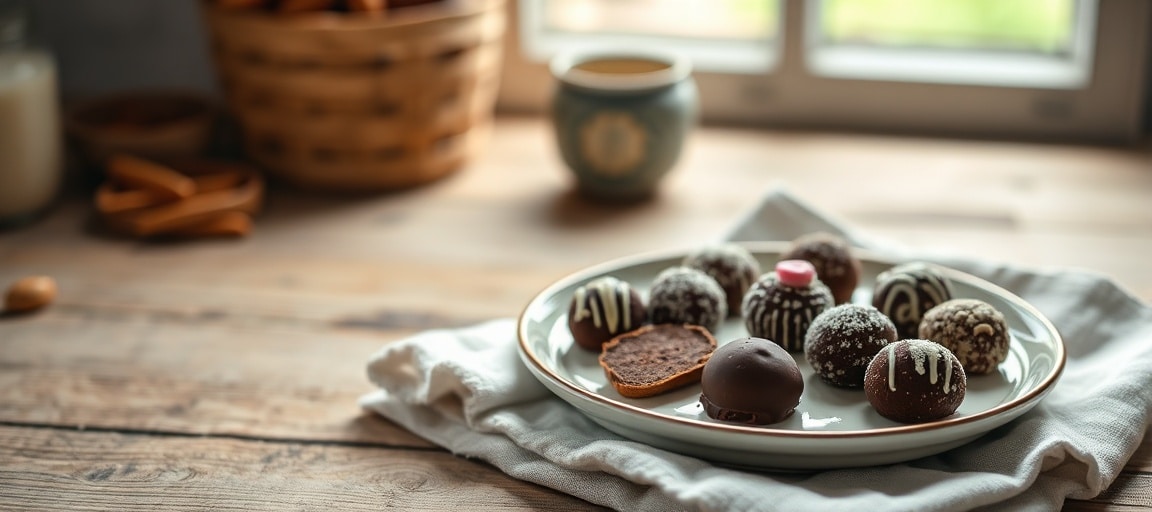 truffes chocolat Noël