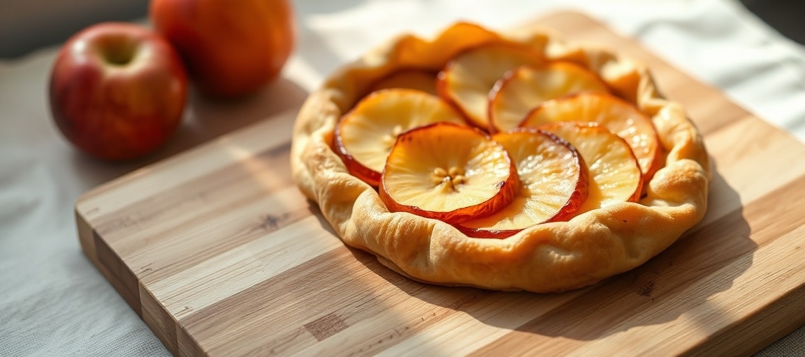 tarte fine aux pommes