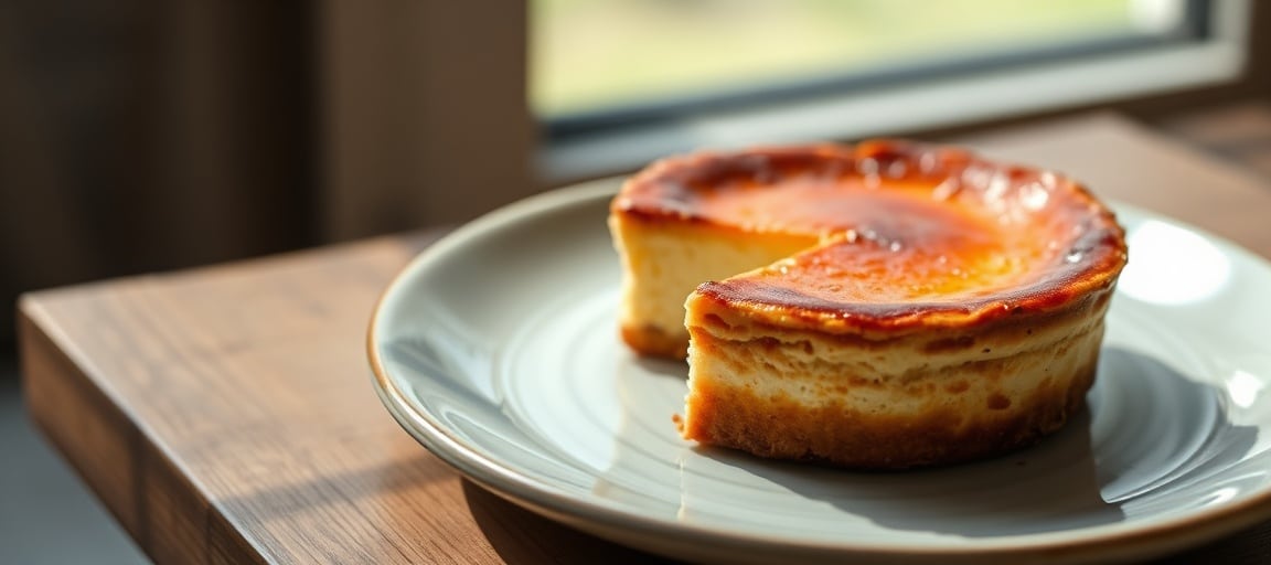 cheesecake basque brûlé
