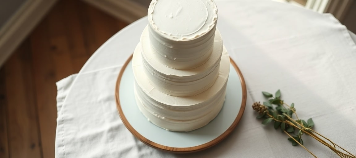 wedding cake maison