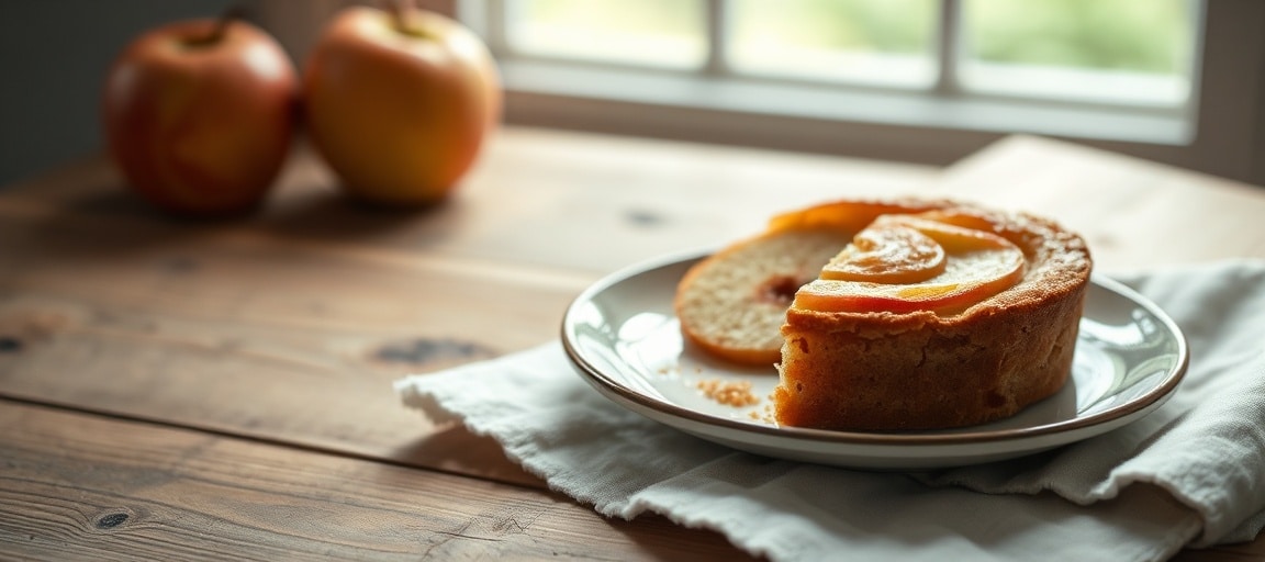 gâteau invisible pommes