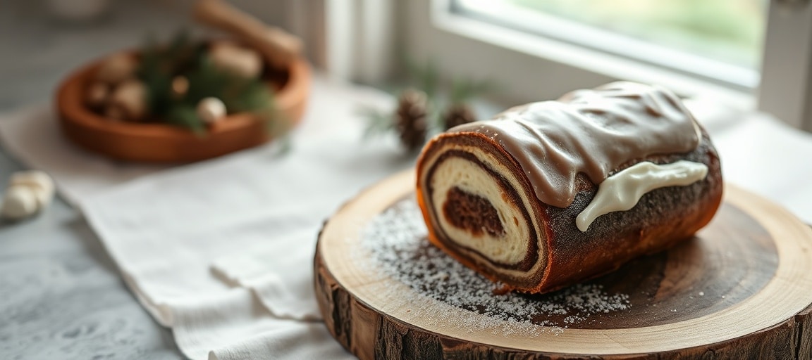 bûche glacée maison