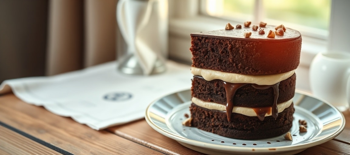 dripping chocolat layer cake