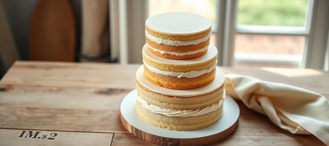 monter cake design étages