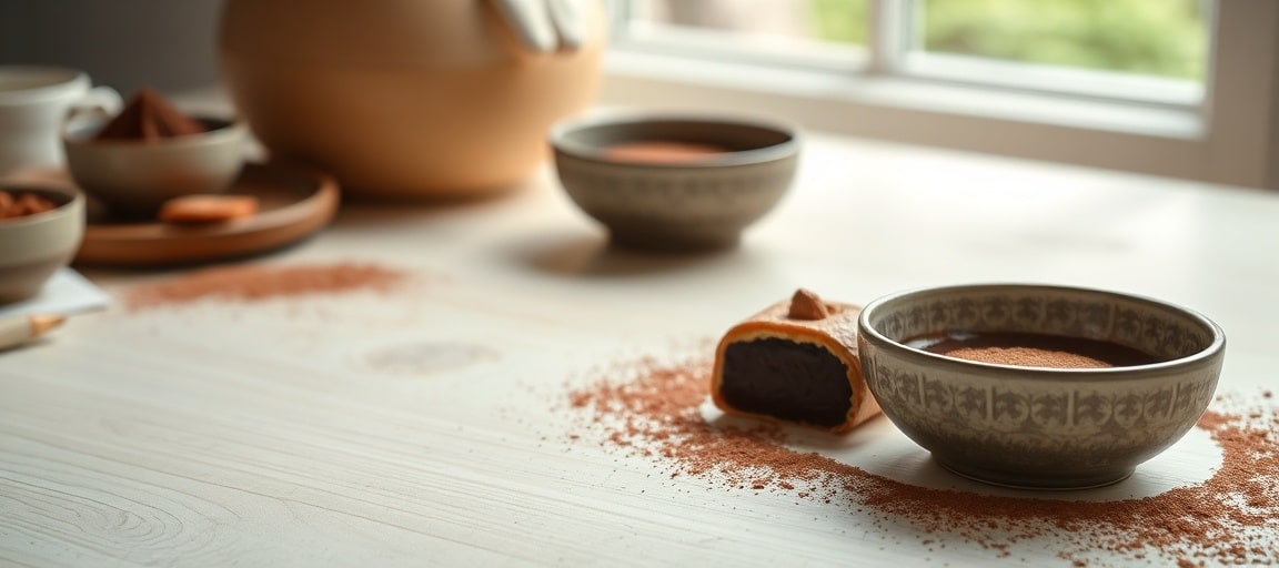 décors en chocolat