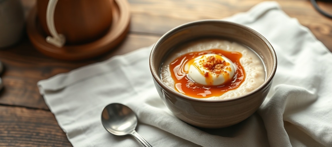 porridge dessert