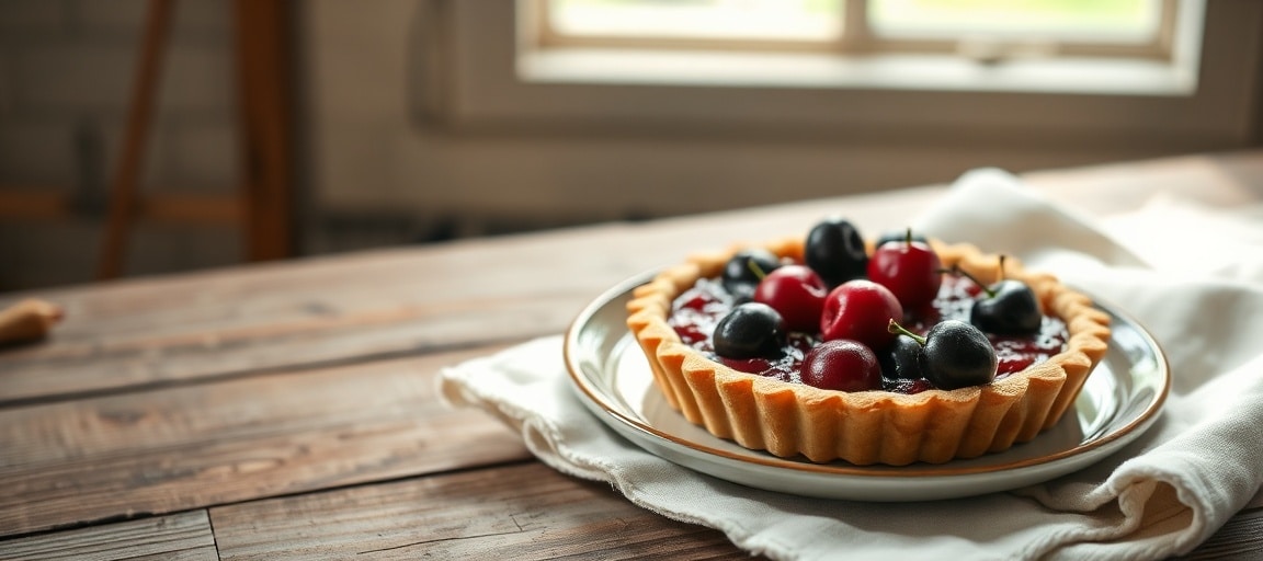 tarte aux cerises