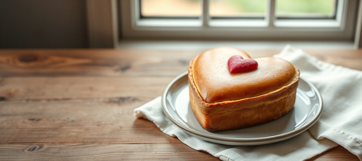 gâteau Saint-Valentin cœur