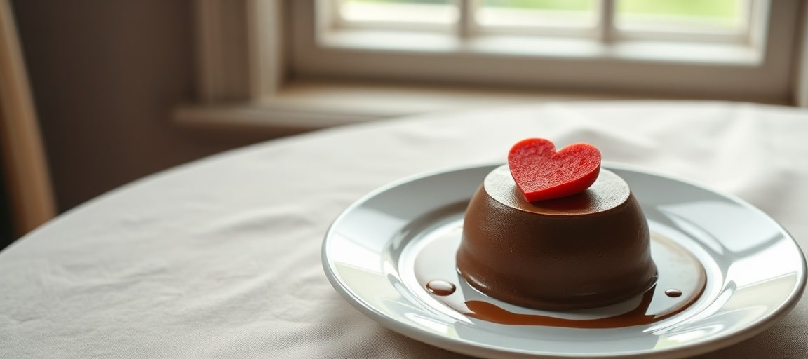 dessert Saint-Valentin rapide