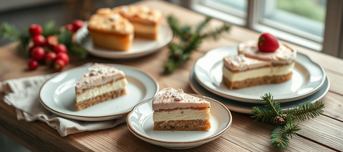 dessert Noël à l'avance
