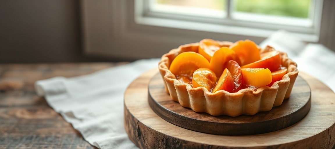 tarte aux abricots