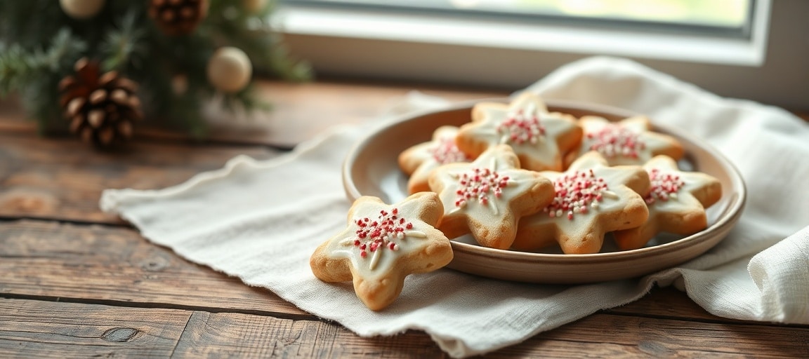 sablés de Noël décorés