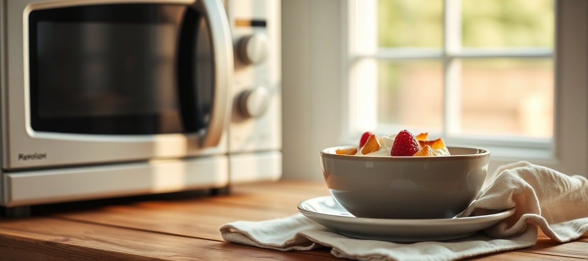dessert micro-ondes