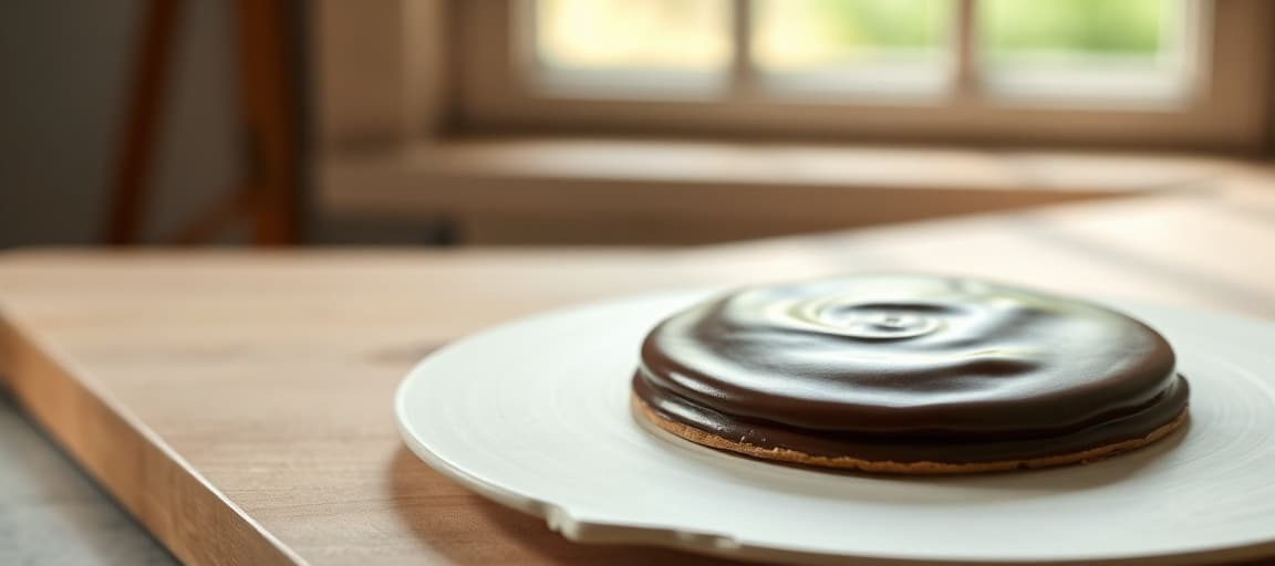 ganache sous pâte à sucre