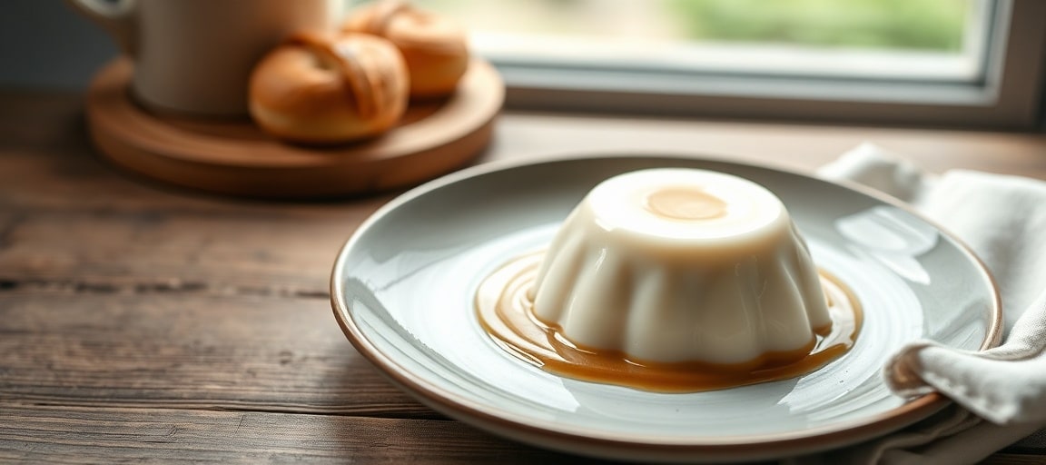 panna cotta vegan agar-agar