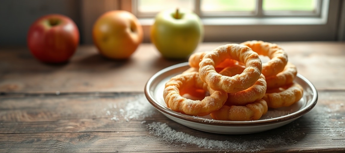 beignets de pomme