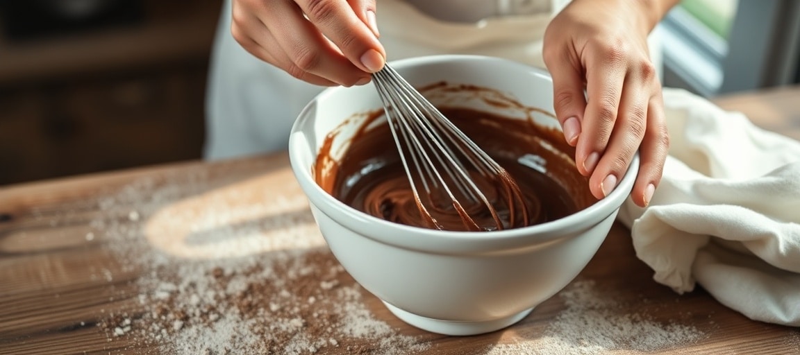 Pr&eacute;paration et technique du brownie vegan