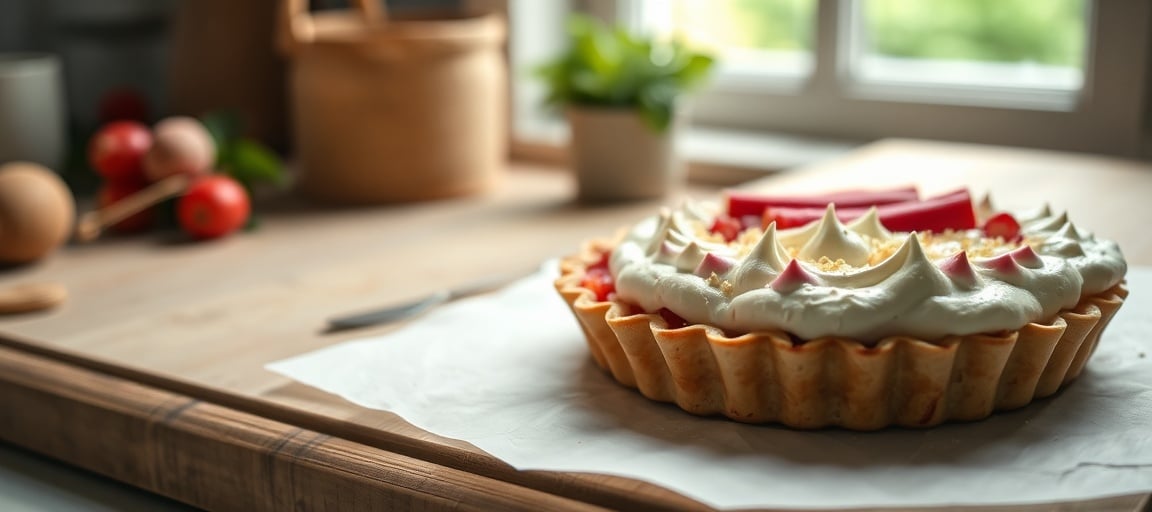 Pr&eacute;paration de la meringue et garniture