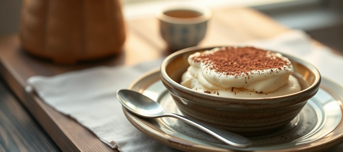 R&eacute;sultat final : tiramisu pr&ecirc;t &agrave; d&eacute;guster