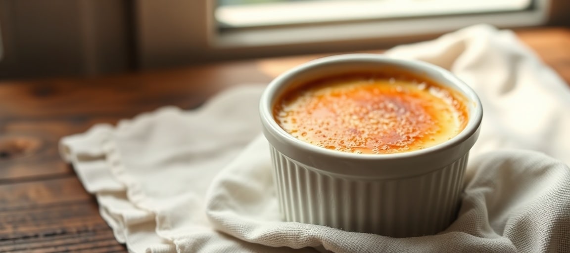 Cr&egrave;me br&ucirc;l&eacute;e r&eacute;ussie : r&eacute;sultat parfait