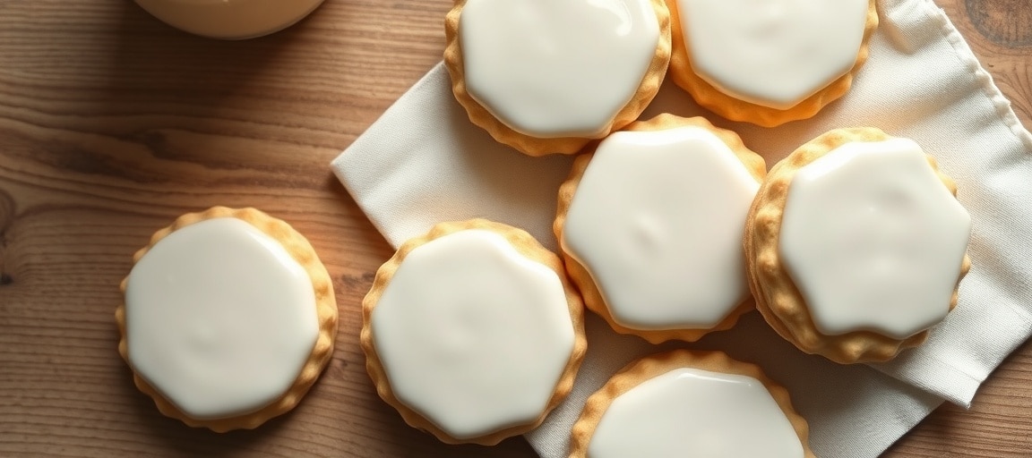 Glacage applique sur biscuits decores