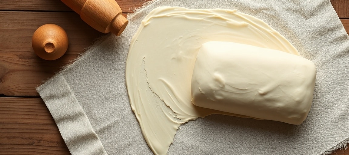 R&eacute;sultat : p&acirc;te &agrave; sucre parfaite et modelable